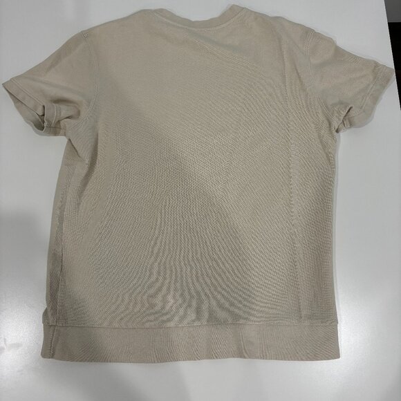 Zara Men's Beige T-Shirt | Size Large | Fits Like a Medium - Picture 2 of 2